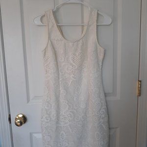 Lacey White Summer (Wedding/Cocktail) Dress size S